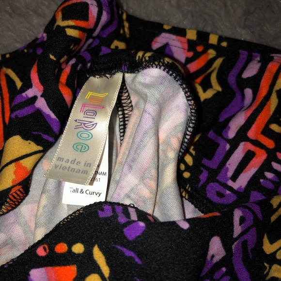 LuLaRoe Tall & Curvy Leggings - Picture 4 of 4